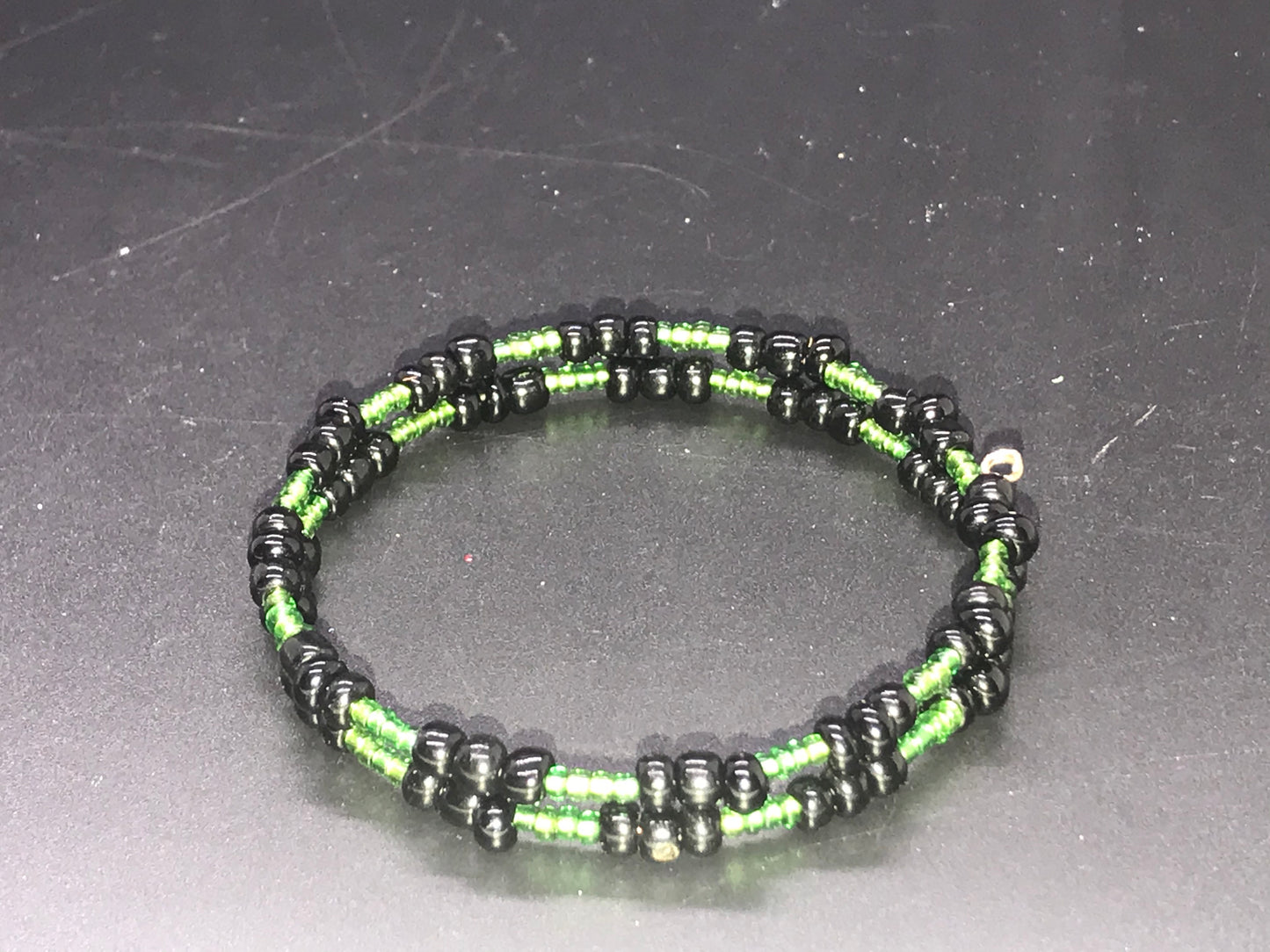 BKC - Green Double Loop Bracelets