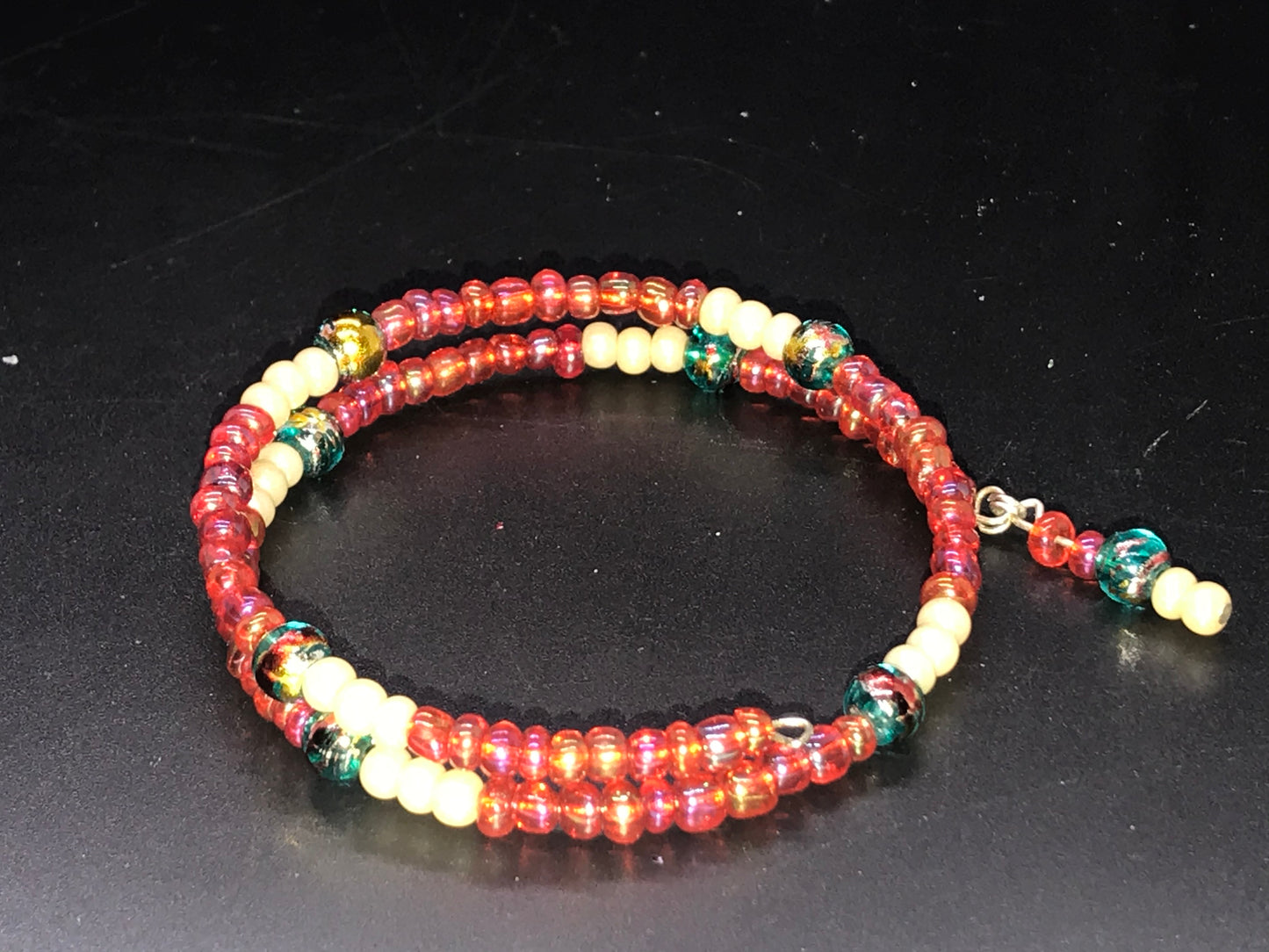 BKC - Red Double Loop Bracelets