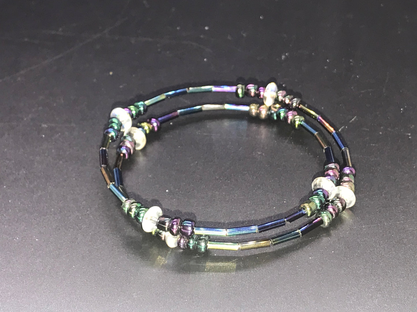 BKC - Purple Double Loop Bracelets