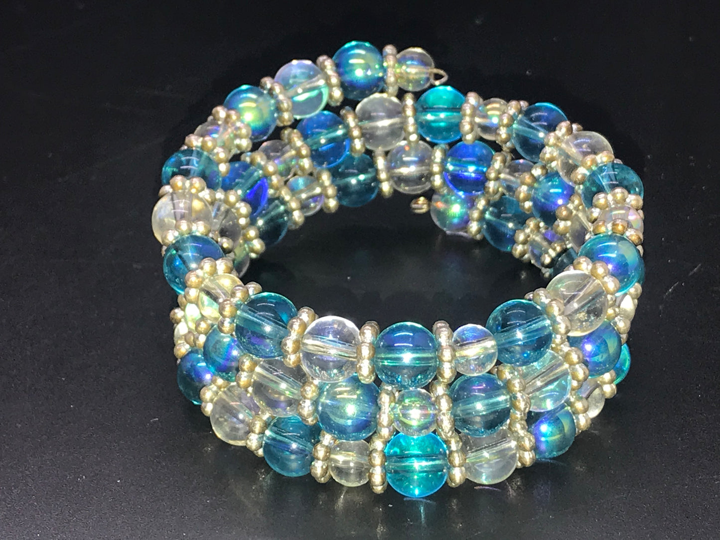 BKC - Moonstone Triple Loop Bracelets