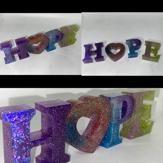 BKC - Letters Of Hope - Resin