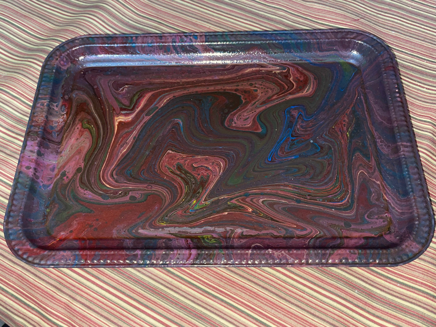 BKC -Resin Coated Jewelry/key Metal Trays