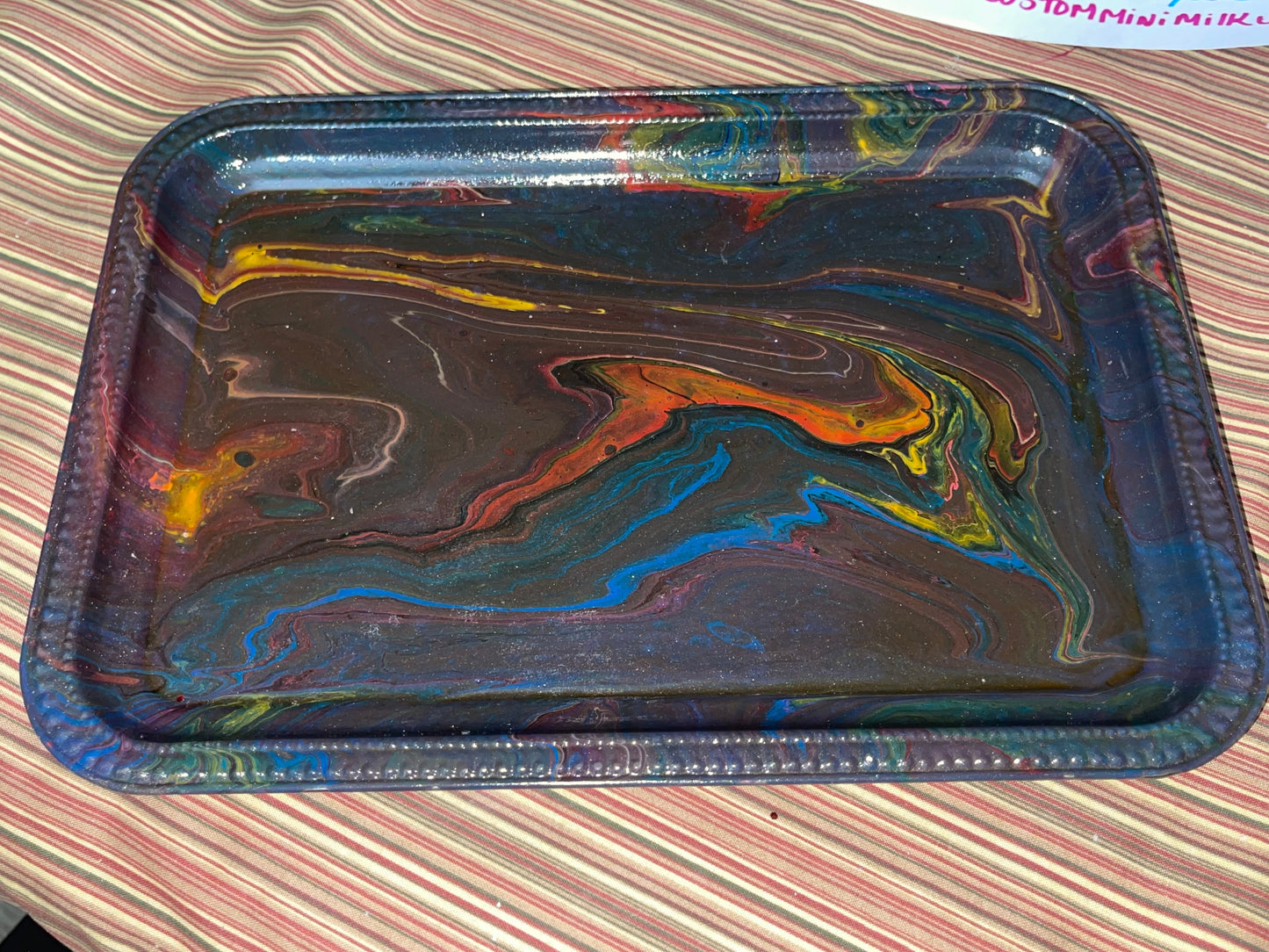 BKC -Resin Coated Jewelry/key Metal Trays