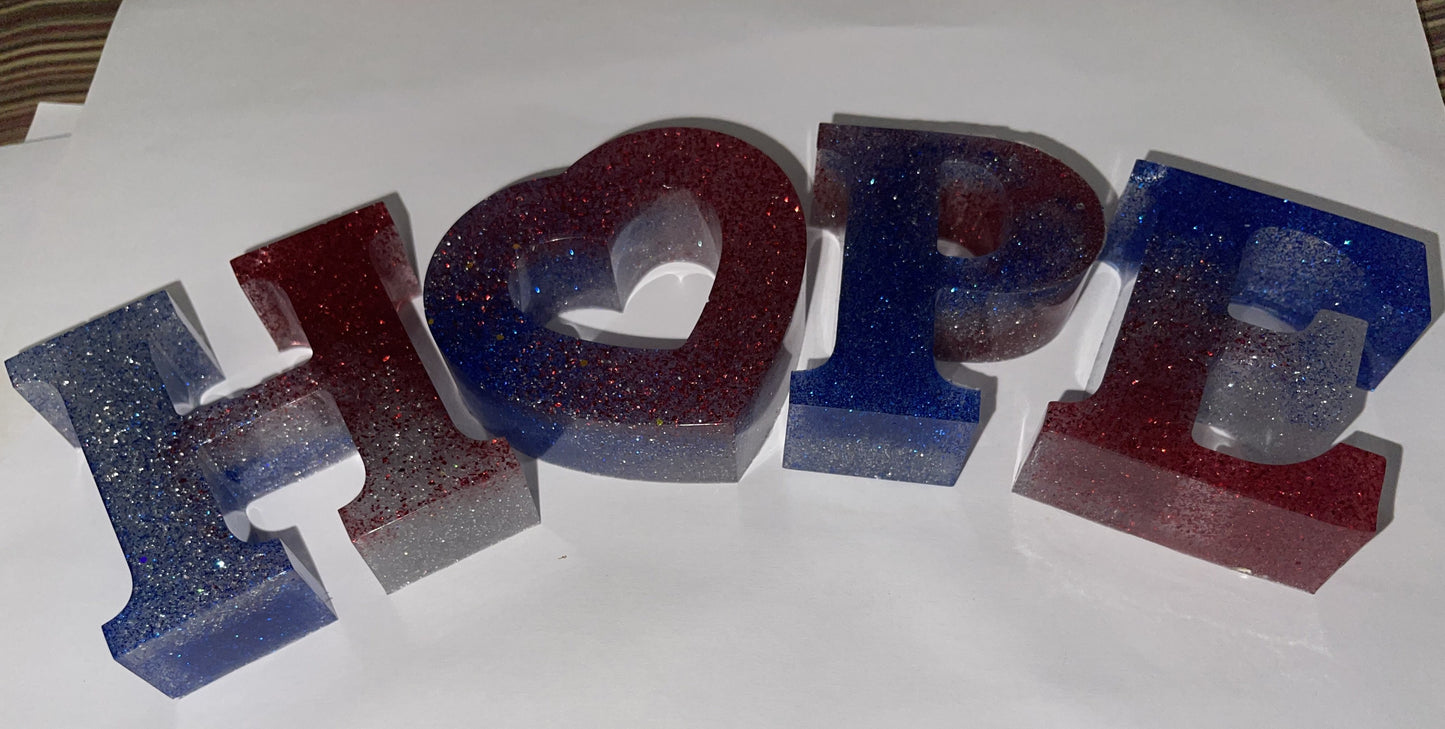 BKC - Letters Of Hope - Resin