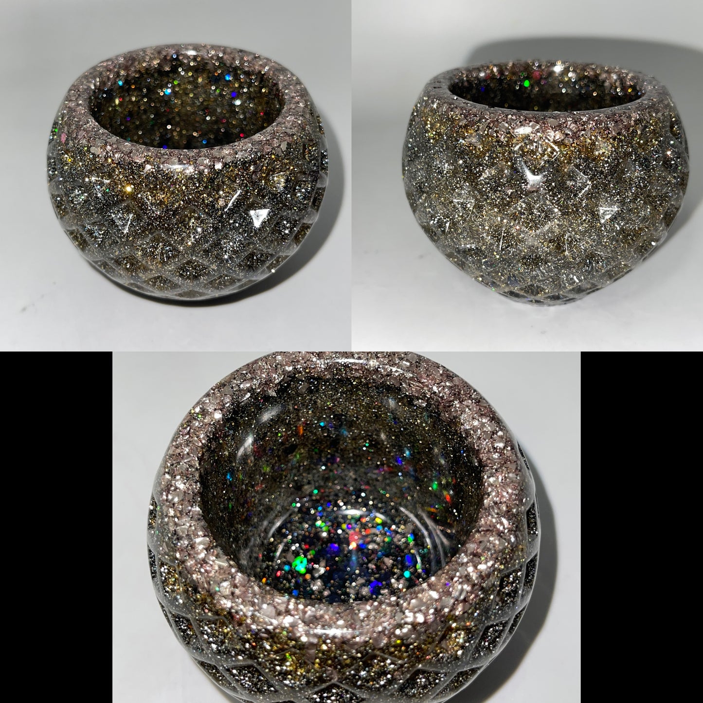 BKC - Round candle holders - Resin