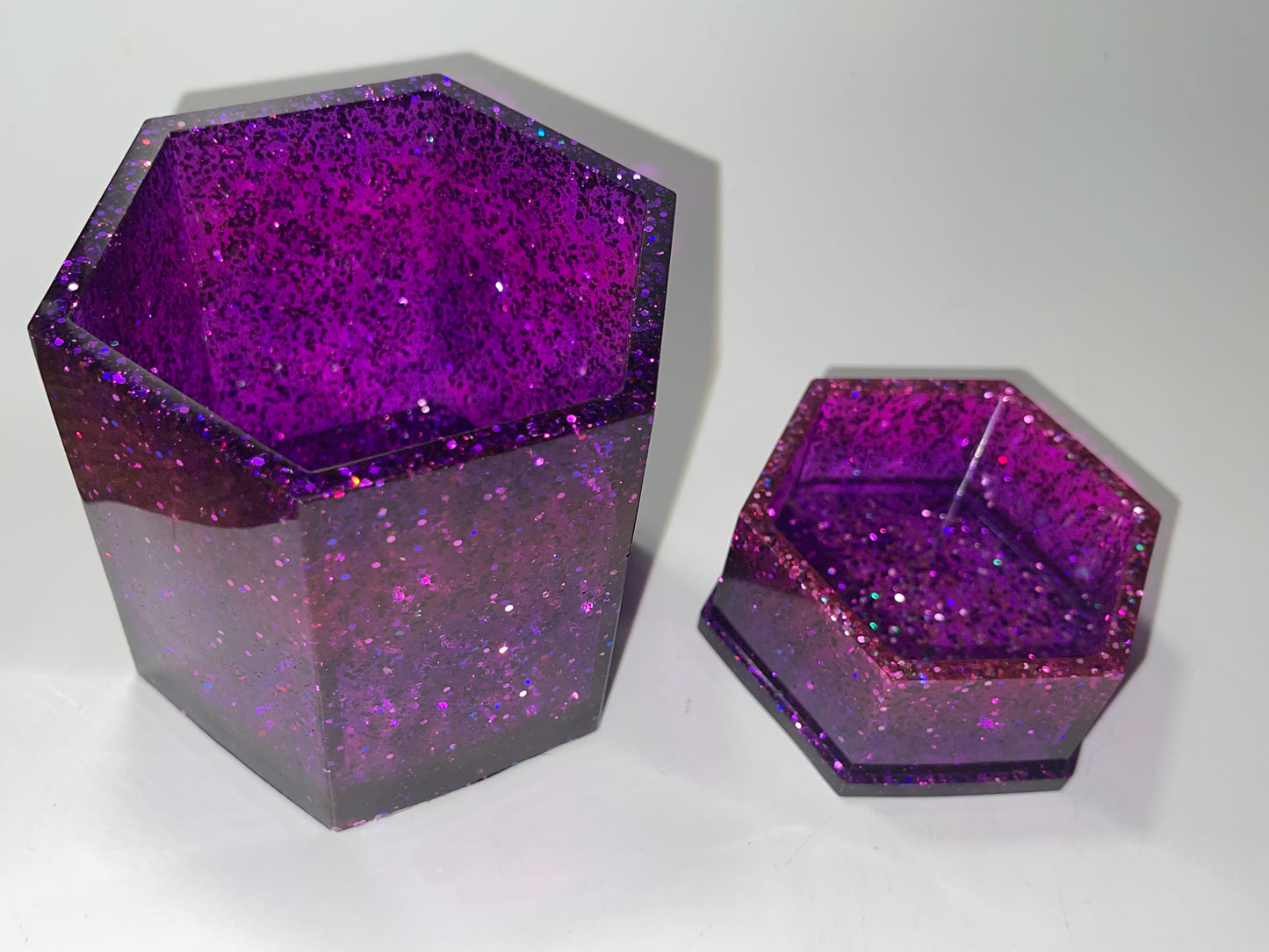 BKC - Hexagon Boxes - Resin