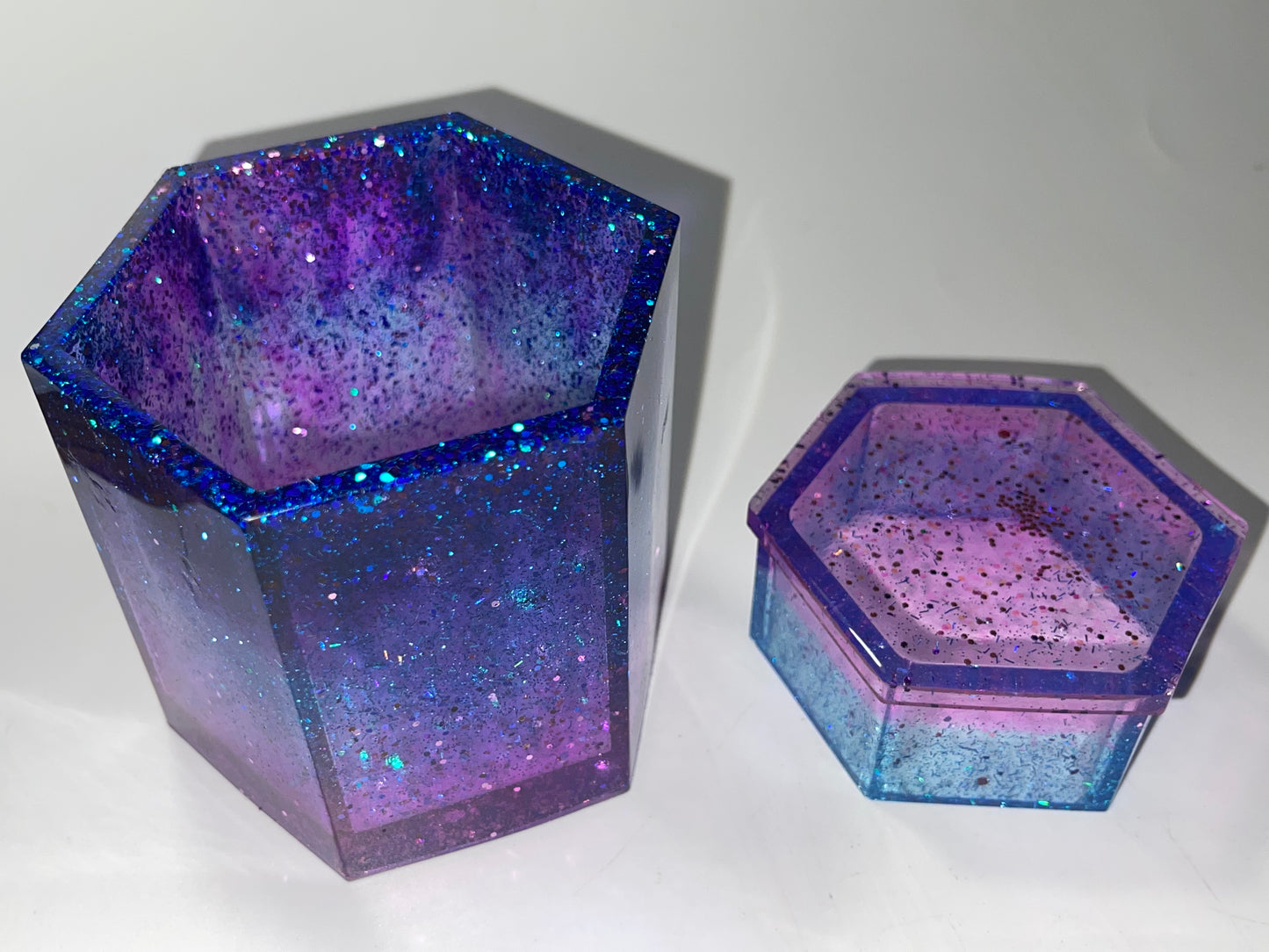 BKC - Hexagon Boxes - Resin