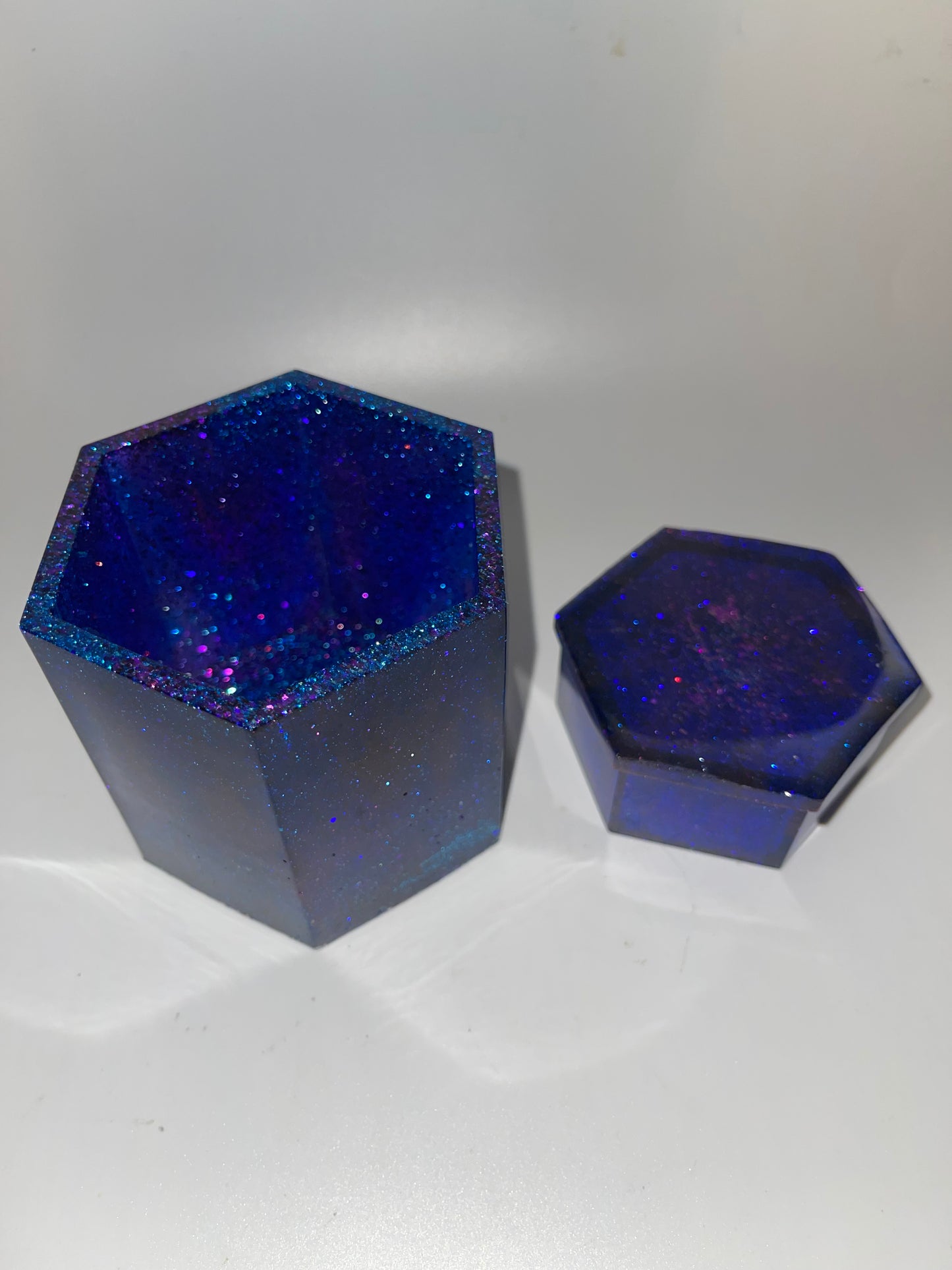 BKC - Hexagon Boxes - Resin