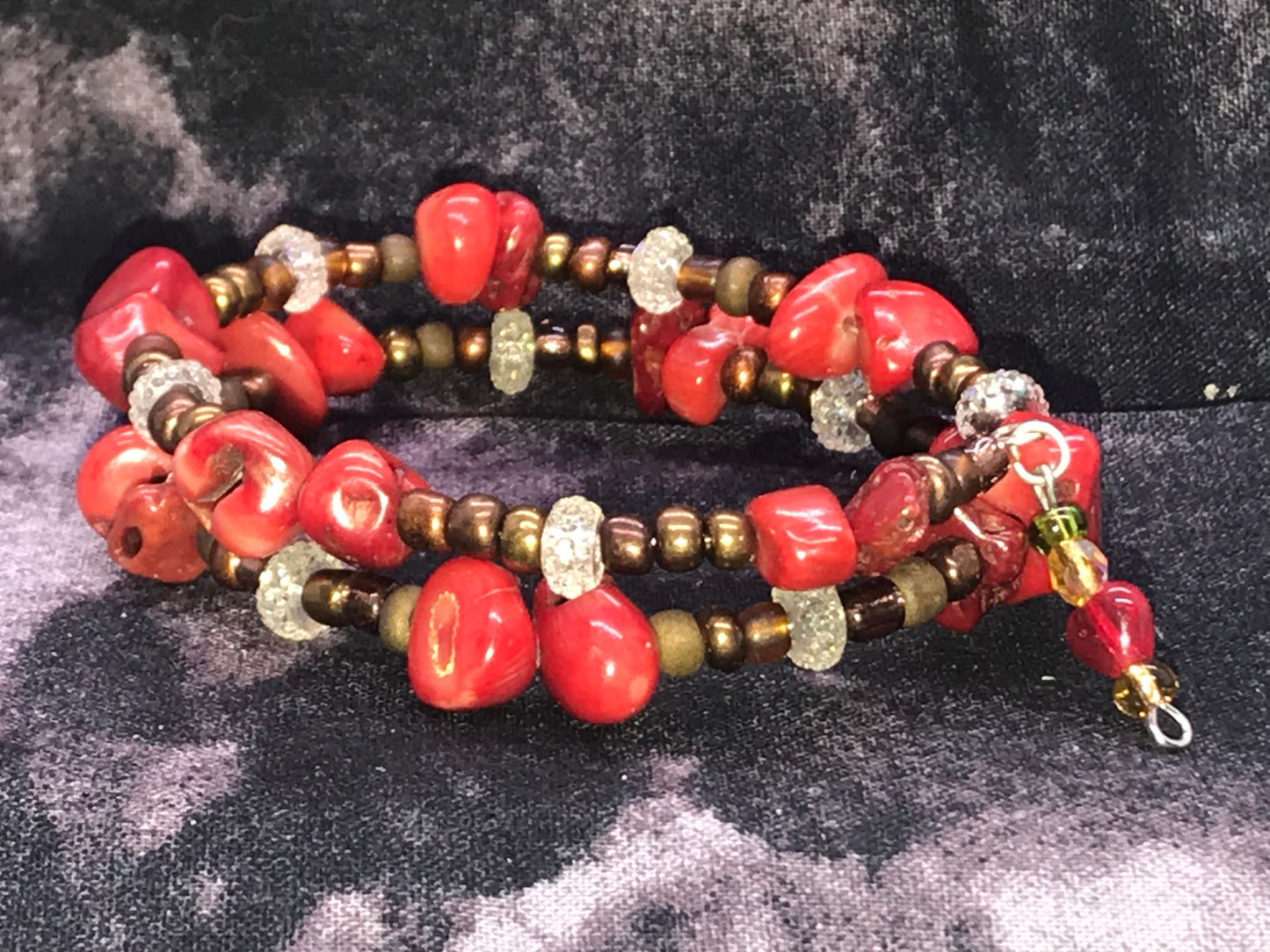 BKC - Red Double Loop Bracelets