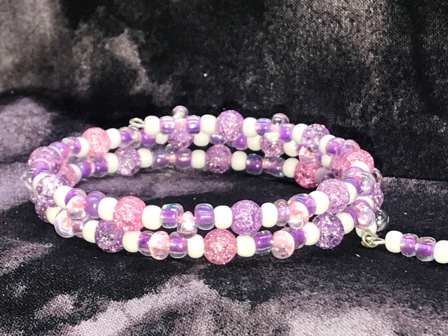 BKC - Purple Double Loop Bracelets