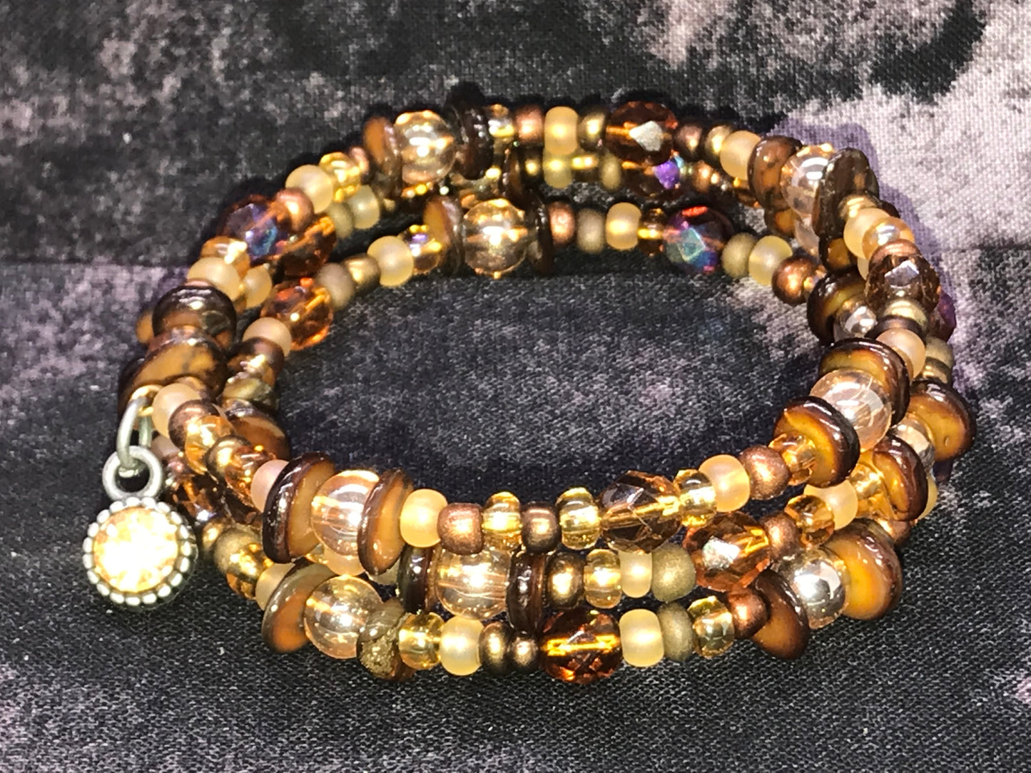 BKC - Brown Triple Loop Bracelets