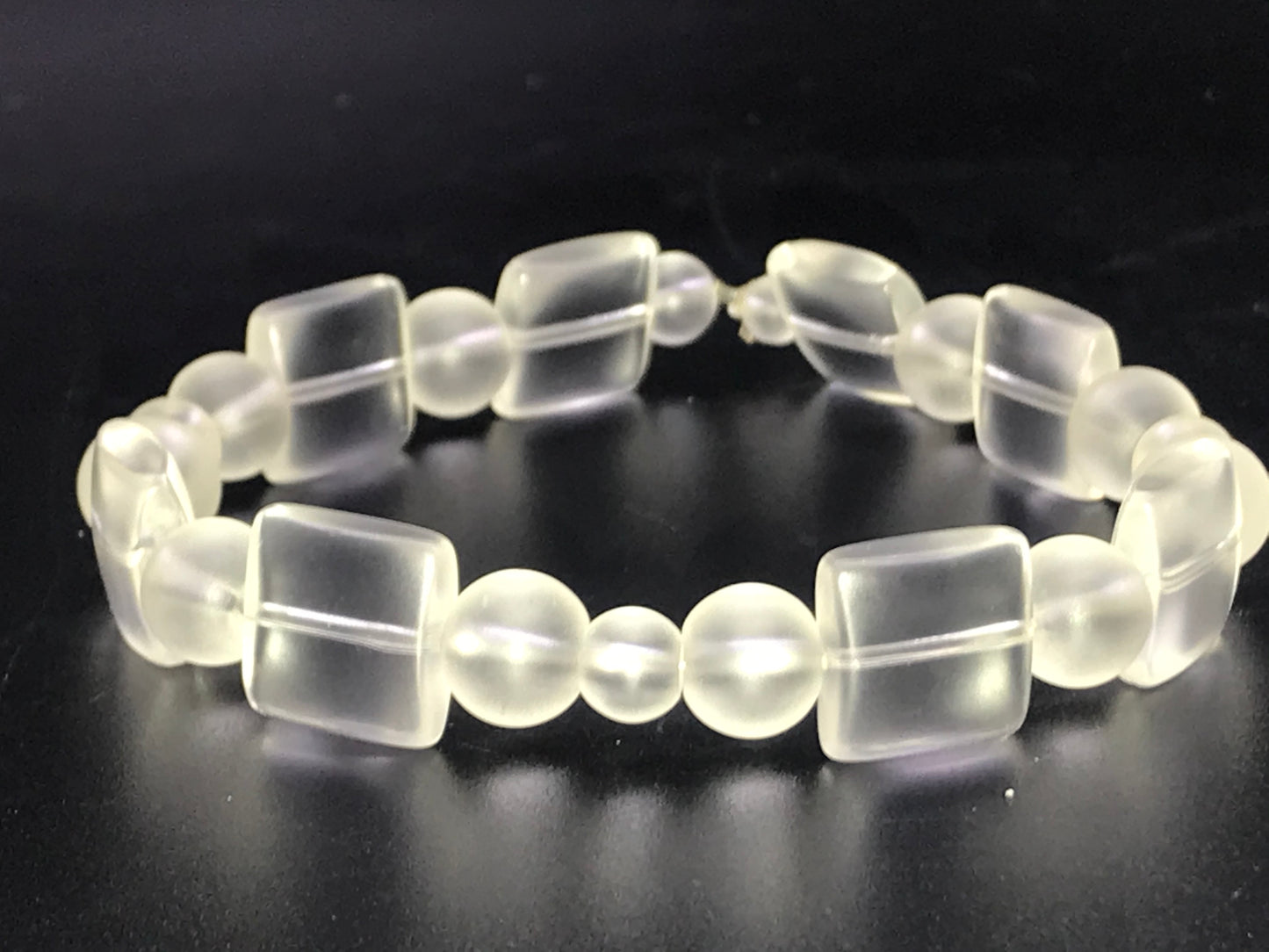 BKC = White & Black Bracelets